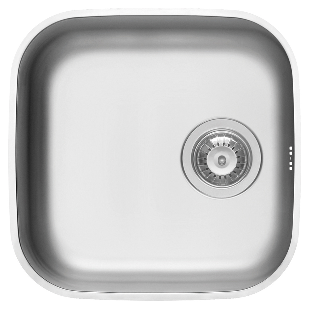 Steam Stainless Steel Undermount 1.0 Bowl Kitchen Sink 123mm Image 1