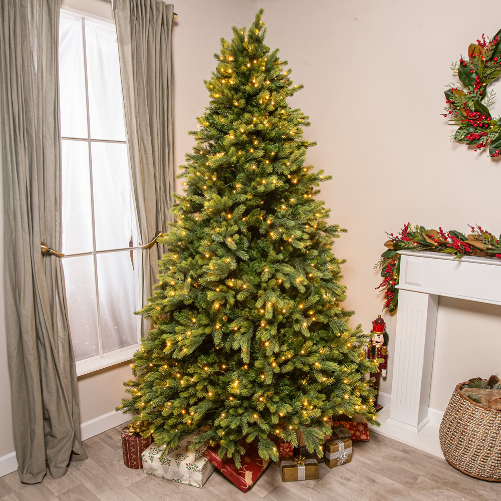 The Christmas Centre Pre-Lit Canterbury Artificial Xmas Tree 6.5ft Image 8