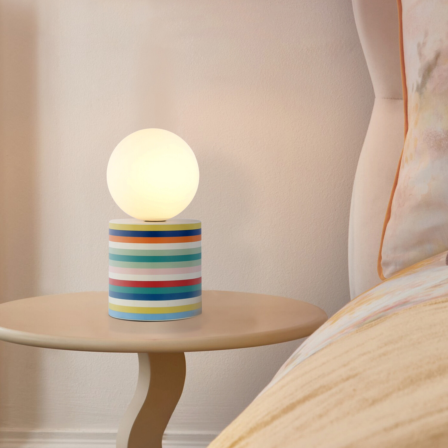 Lara Multicoloured Table Lamp Image 3