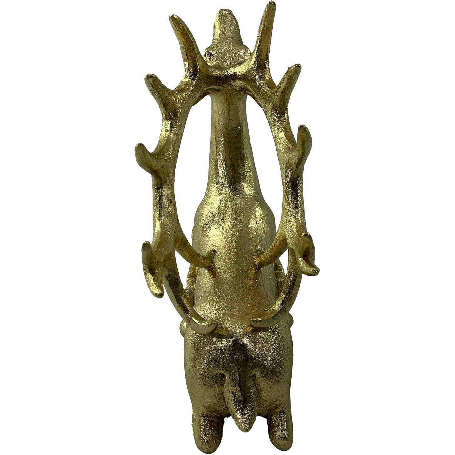 Gold Ornate Deer Bottle Holder Image 5