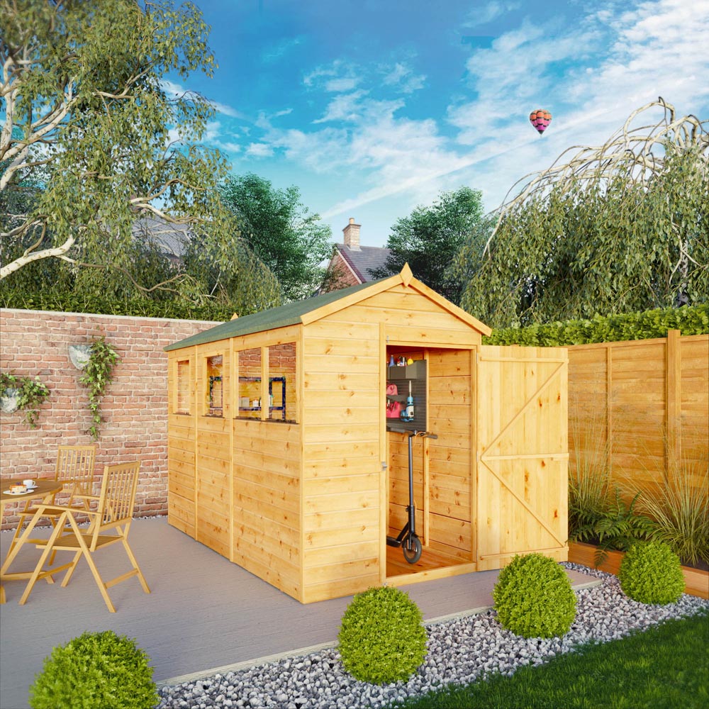 Mercia 10 x 5ft Modular Shiplap Apex Shed Image 3
