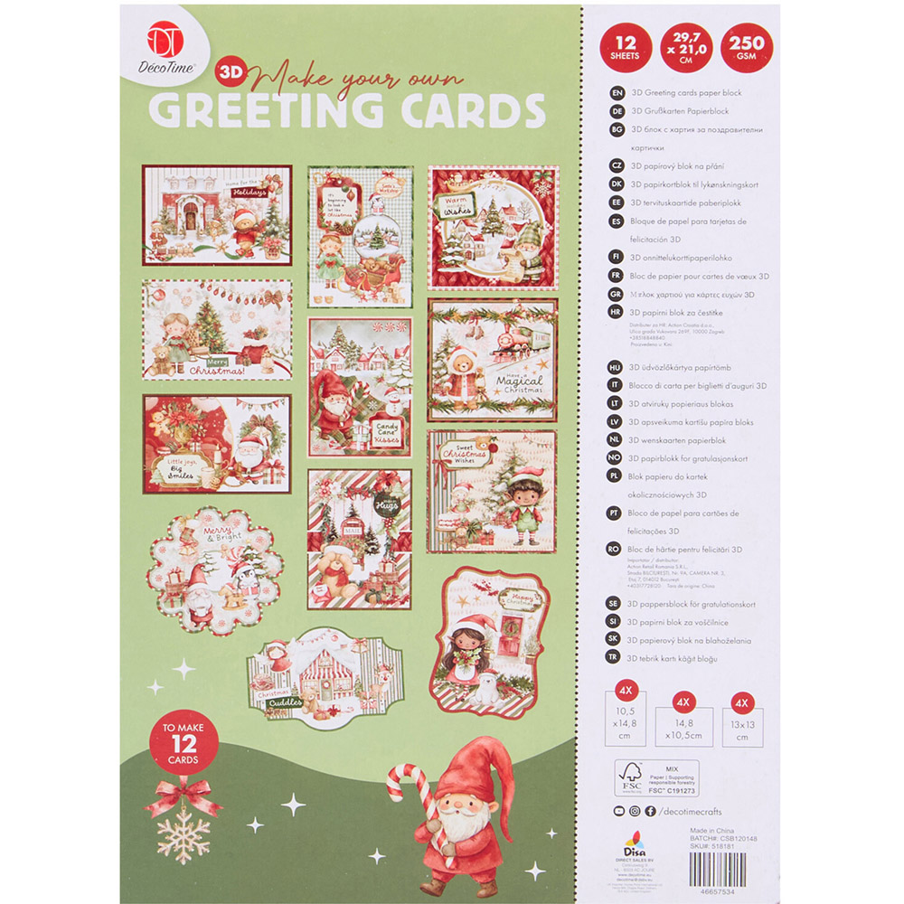 Make Your Own Christmas Cards Set Image 7