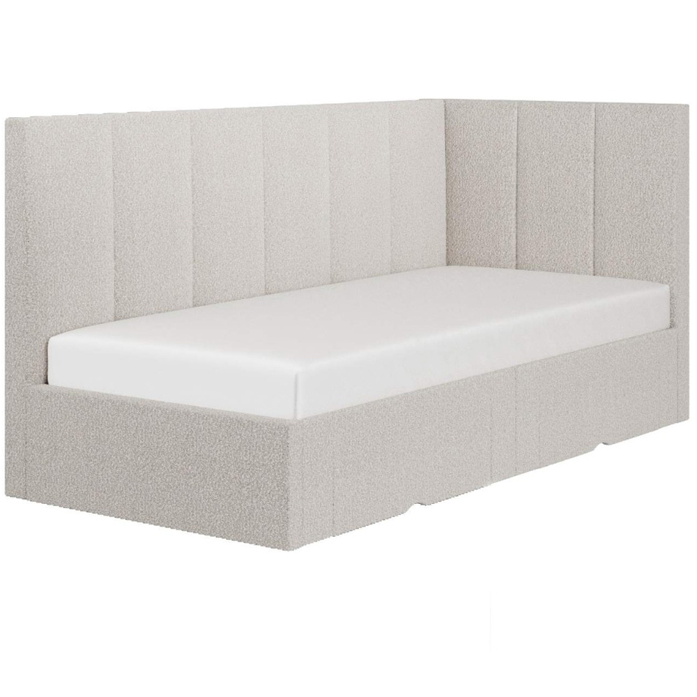 Flair Harley 2 Drawers Beige Boucle Bed Frame Image 2