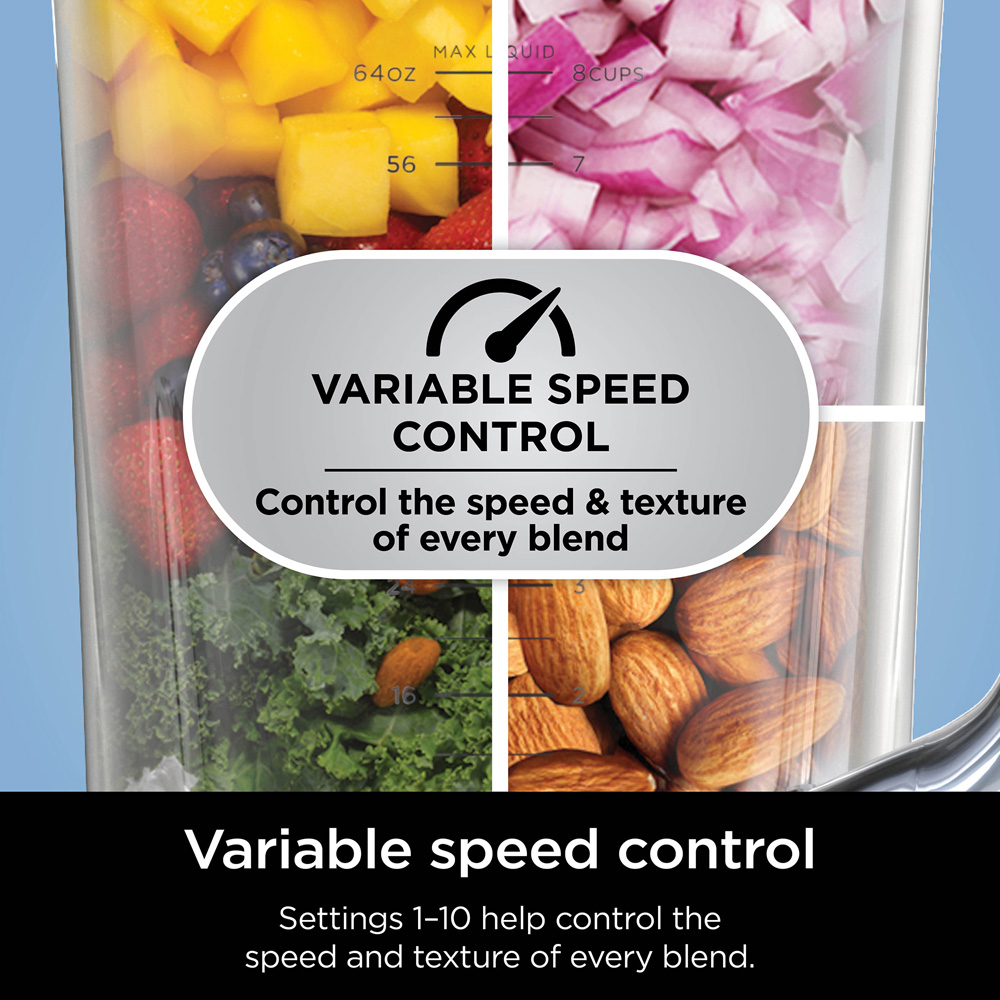 Ninja Detect Pro TB201UK Silver and Black Power Blender 1200W Image 5