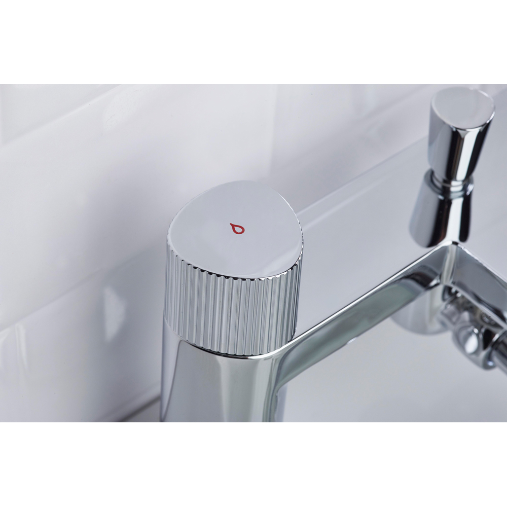 Bristan Liso Chrome Bath Shower Mixer Tap with Handset Image 4