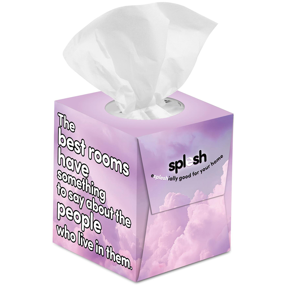 Splesh 3-Ply Ultra Soft Facial Tissue Box 24 Pack Image 5