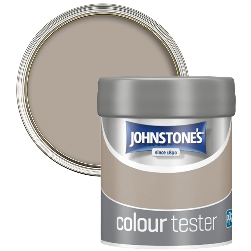 Johnstone's Toasted Beige Matt Emulsion Tester Pot 75ml Image 3