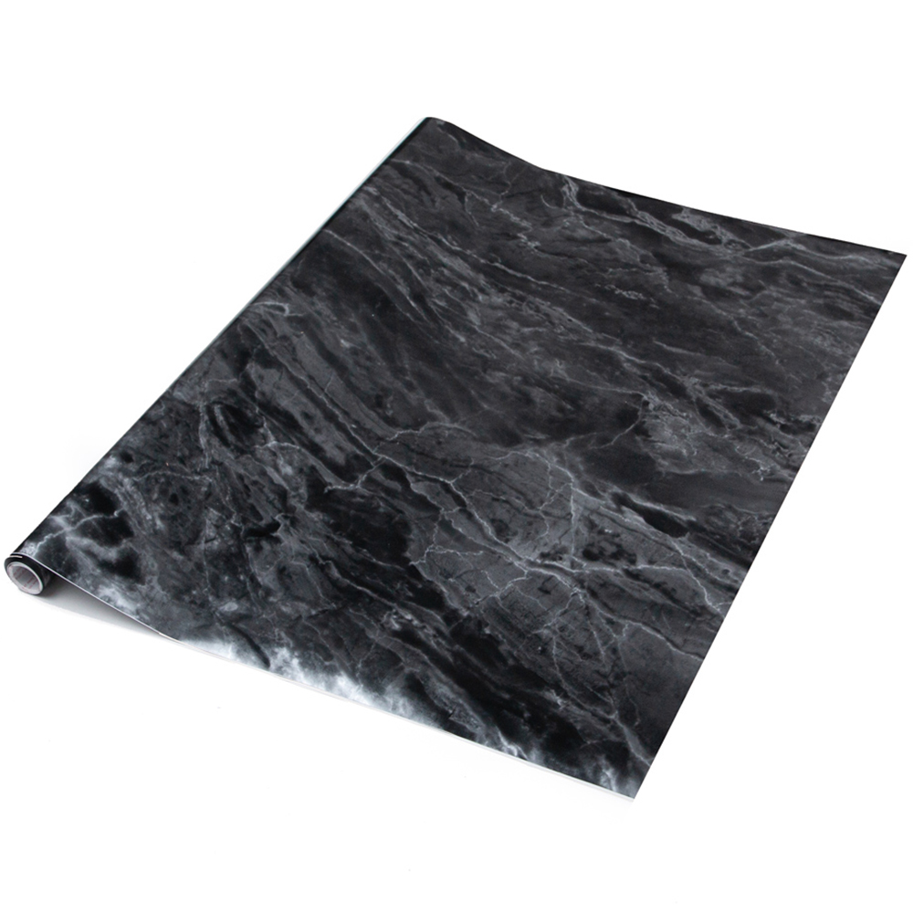 d-c-fix Marble Romeo Silver Sticky Back Plastic Vinyl Wrap Film 67.5cm x 10m Image 2