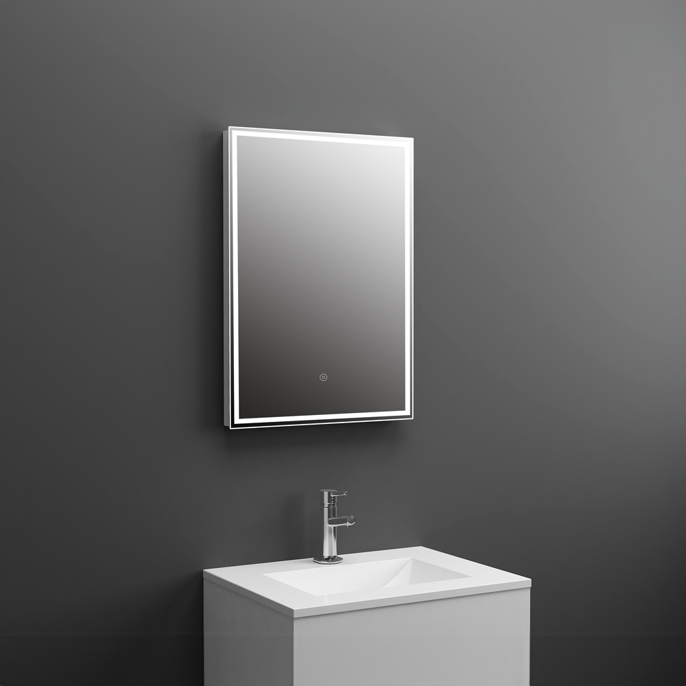 nuie LED Touch Sensor Mirror 700 x 500mm Image 2