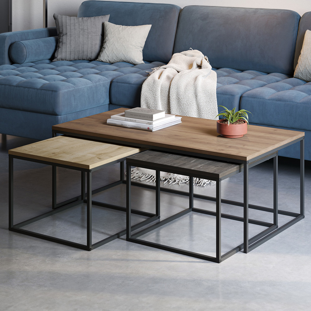 GFW Wemlock Nest of Tables Set of 3 Image 1
