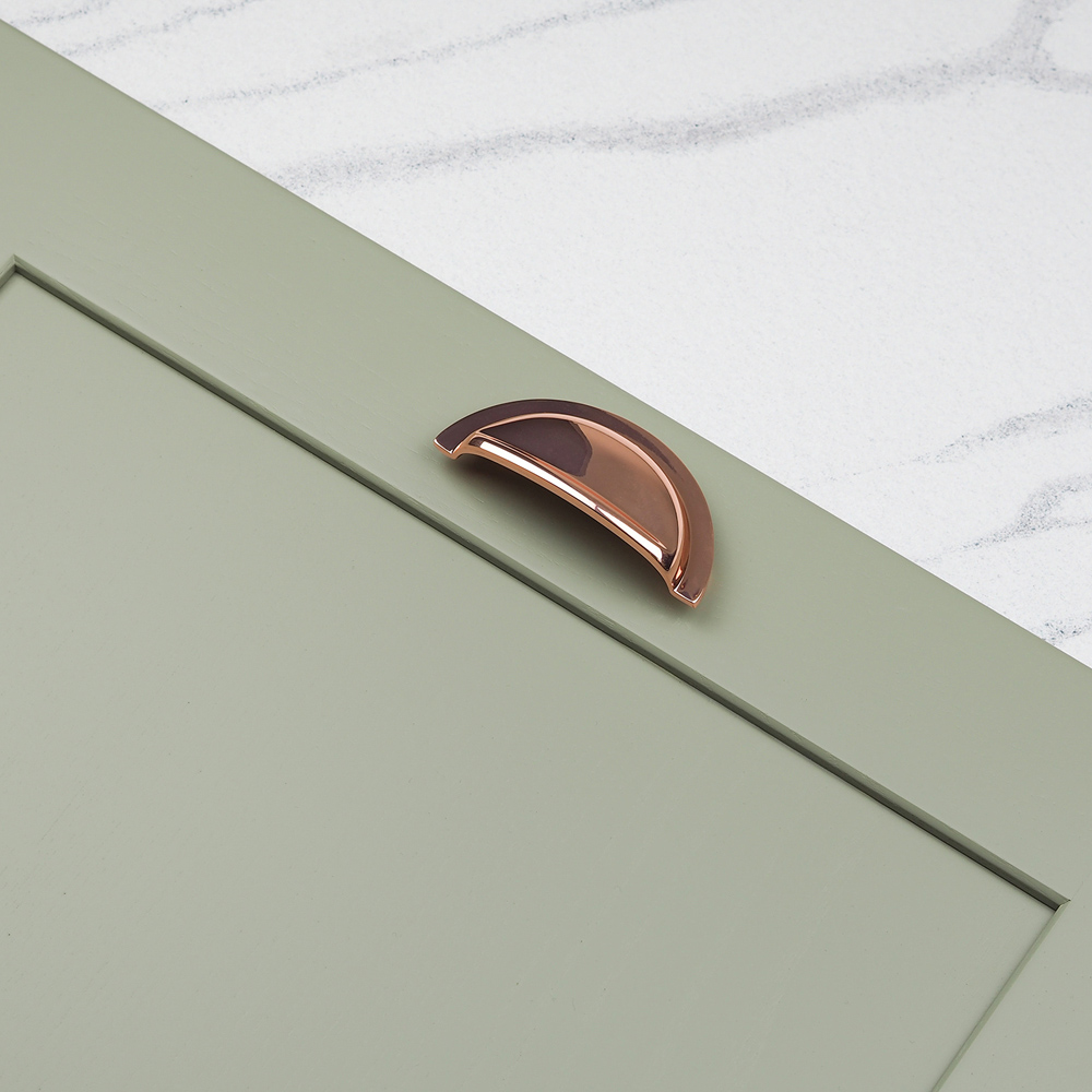 Handle & Home Rose Gold Copper Cup Handle 76mm Image 4