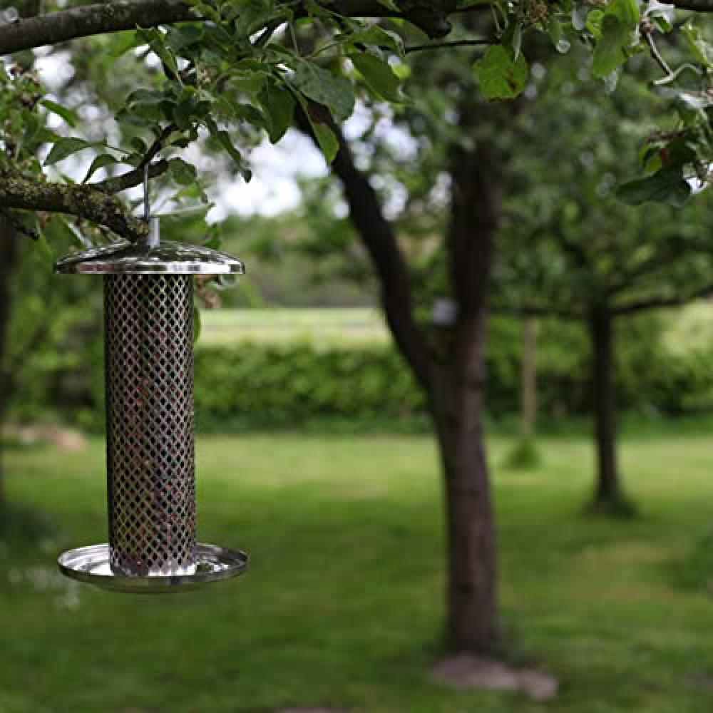 Fallen Fruits Stainless Steel Hanging Nut Feeder Image 2