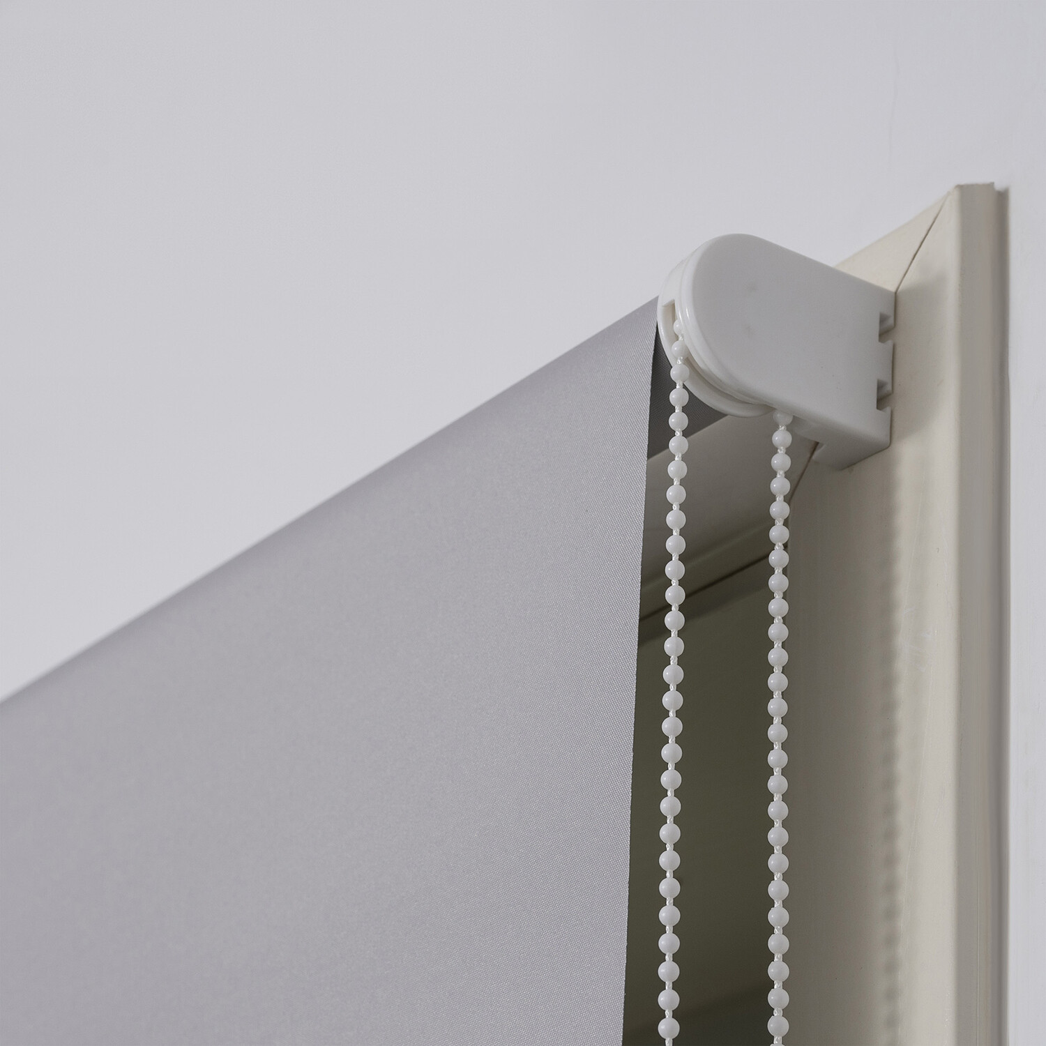 Plain Blackout Blinds - Pearl Grey / 60cm Image 6