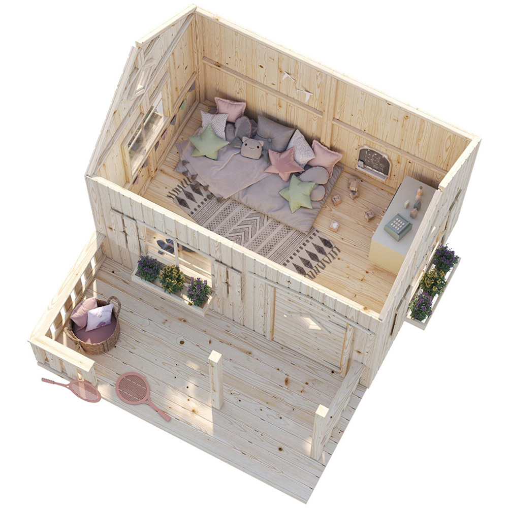 Palmako Otto 8.2 x 4.9ft Apex Playhouse Image 5