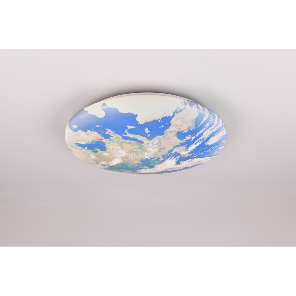 TRIO Terra Globe Integrated LED Ceiling Light Image 4