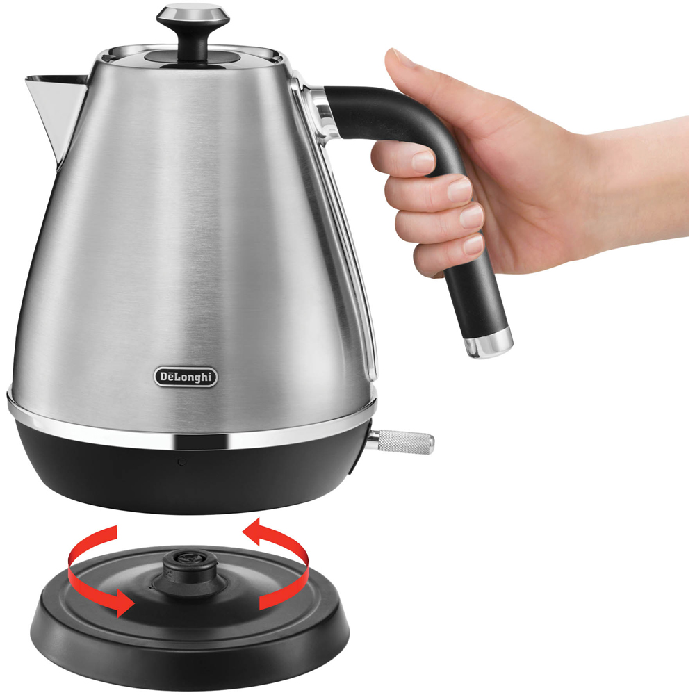 De'Longhi DL4309 Stainless Steel Distinta X 1.7L Kettle Image 3