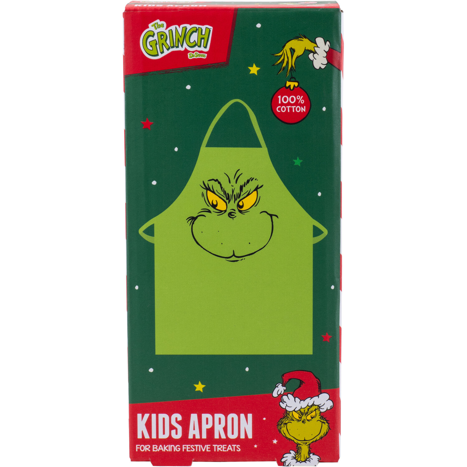 The Grinch Kids Apron Green Image 2