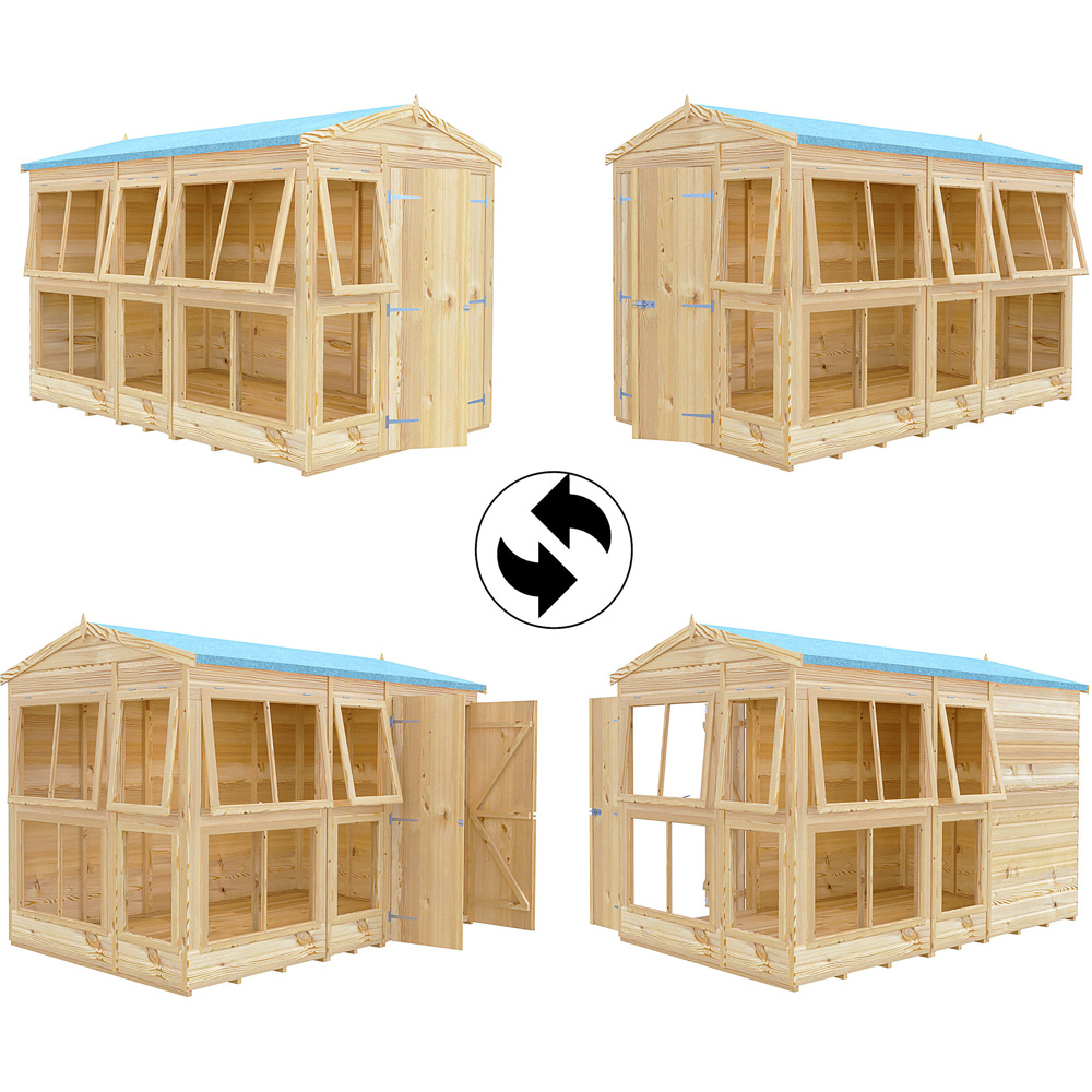 Shire 6 x 10ft Sun Hut Image 5