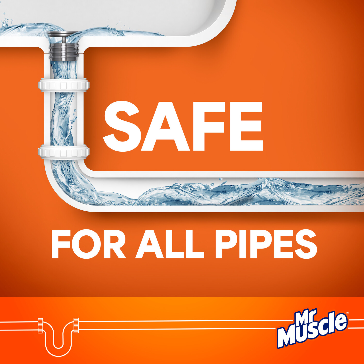 Mr Muscle Bathroom Gel Unblocker Image 6