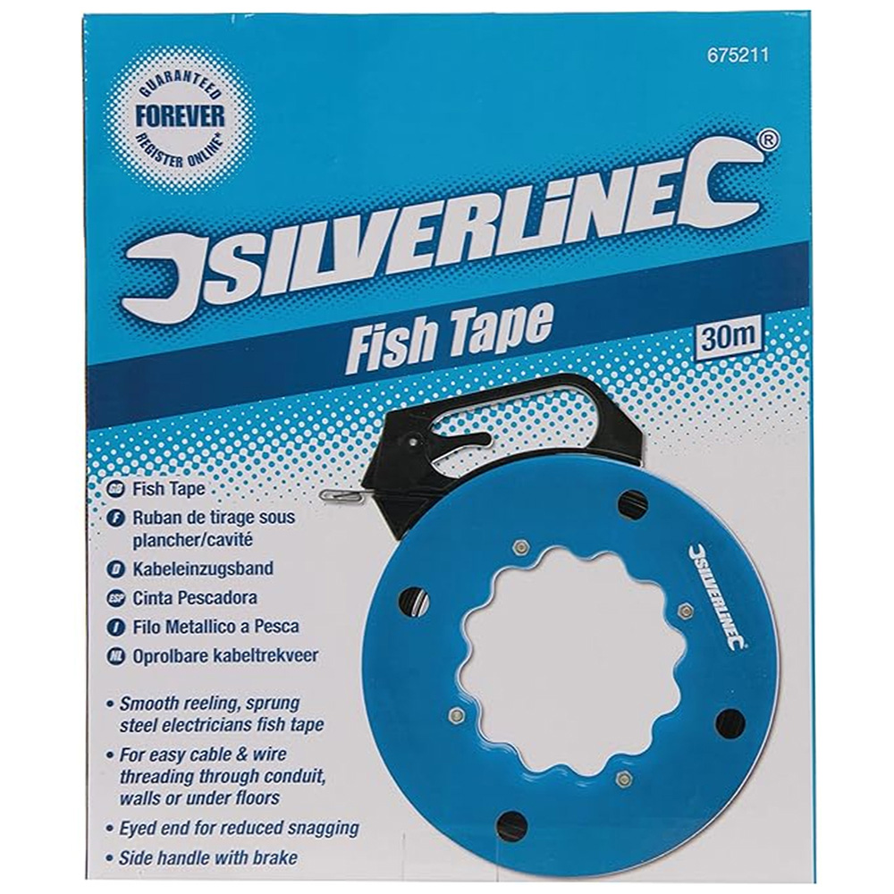 Silverline Fish Tape 30m Image 3