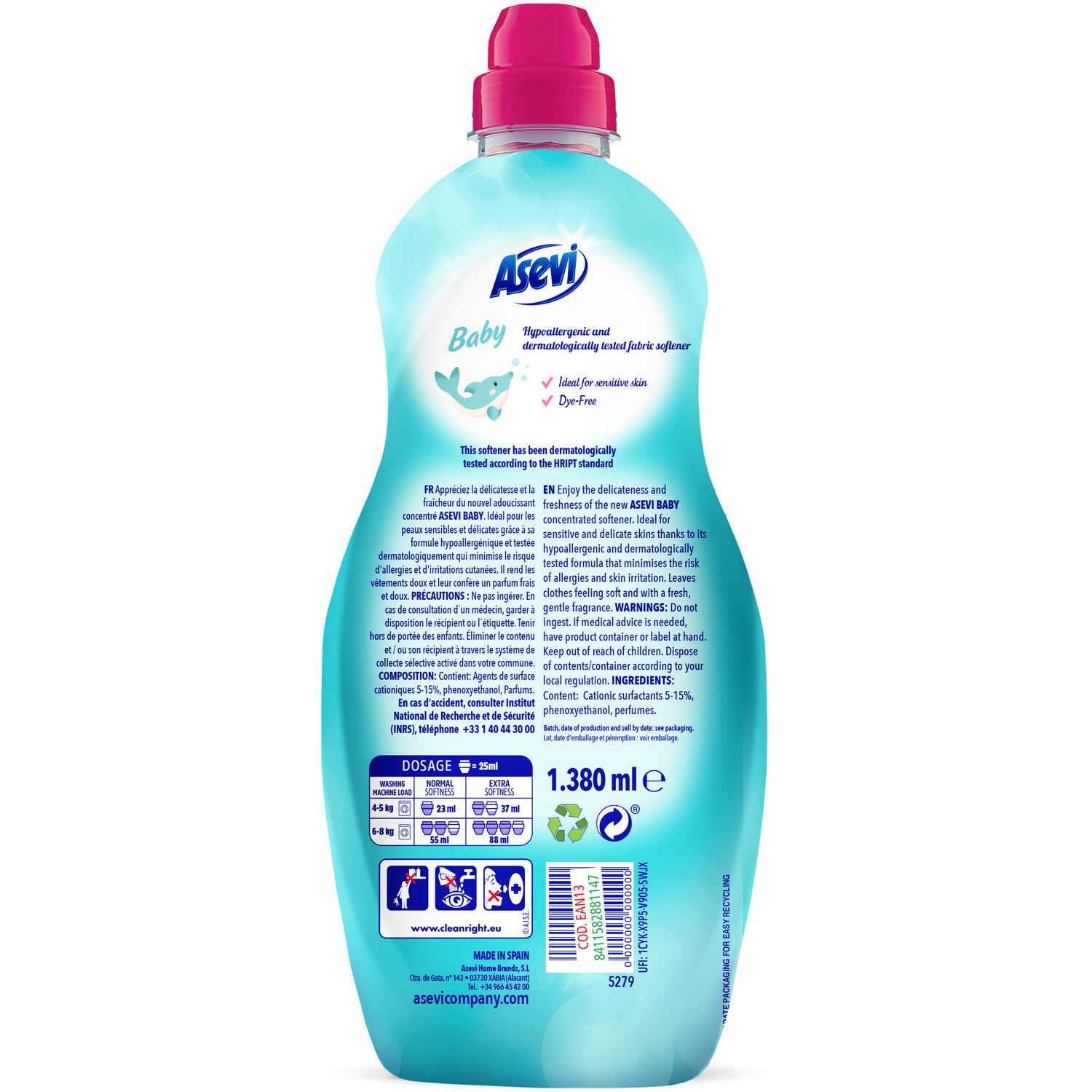 Asevi Baby Fabric Softener Image 2