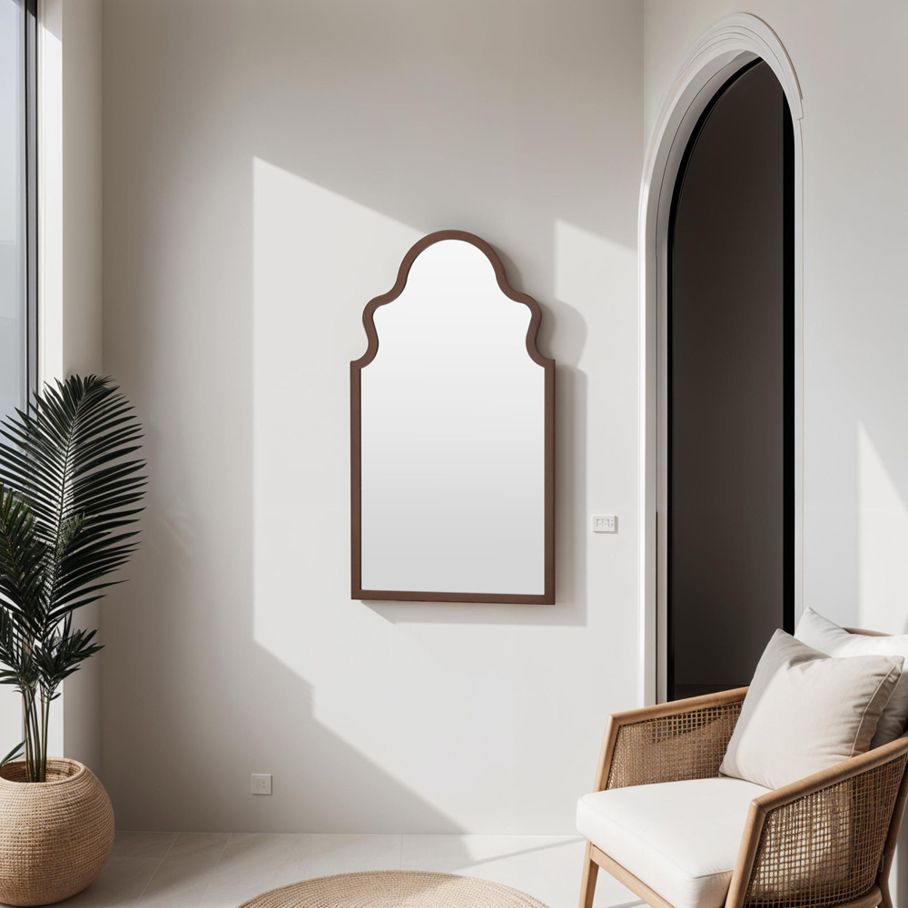 Yearn Bronze Moroccon Mirror 107 x 60cm Image 2