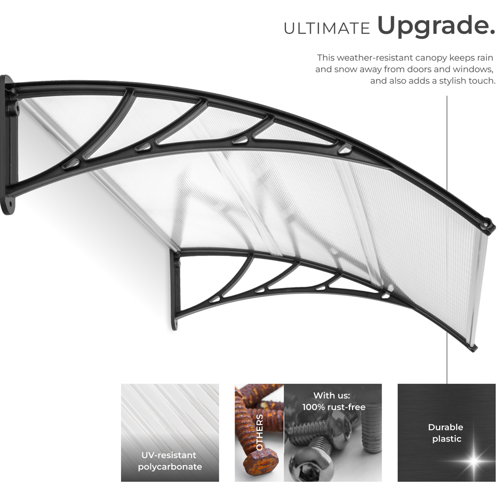 tectake Transparent Canopy 1.2 x 0.9m Image 8