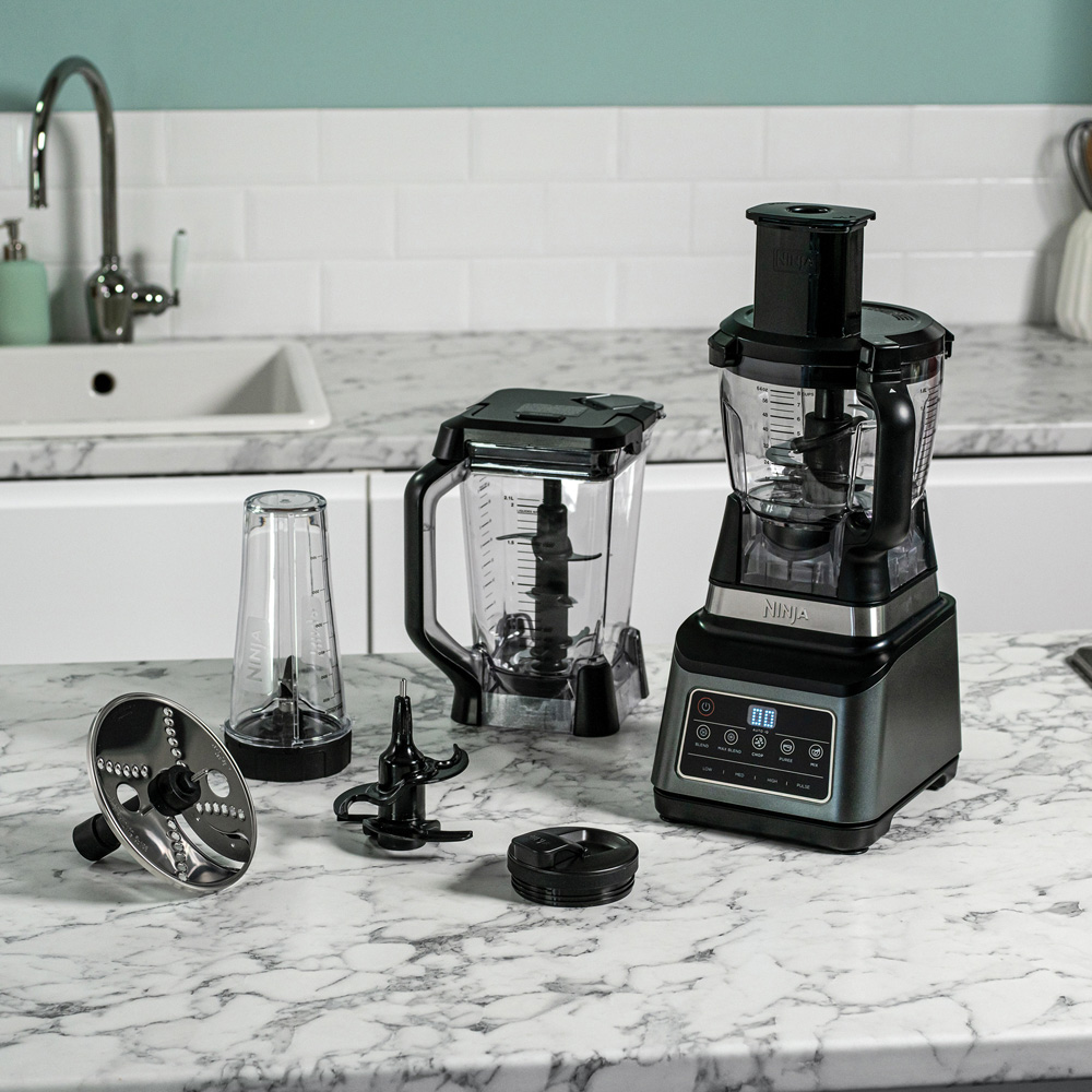 Ninja BN800UK 3-in-1 Black Auto-iQ Food Processor 1200W Image 7
