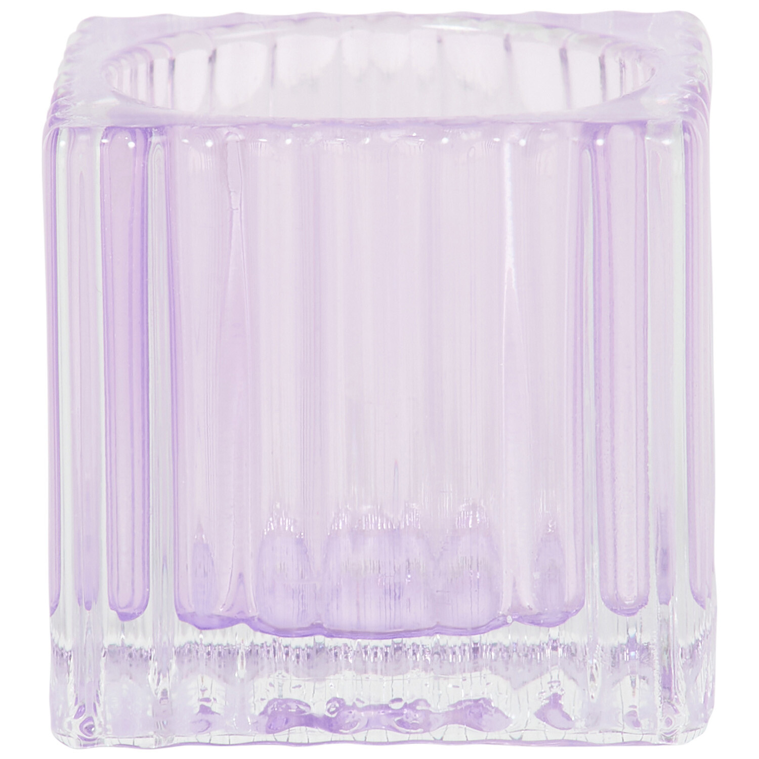 Ribbed Tealight Holder Image 12