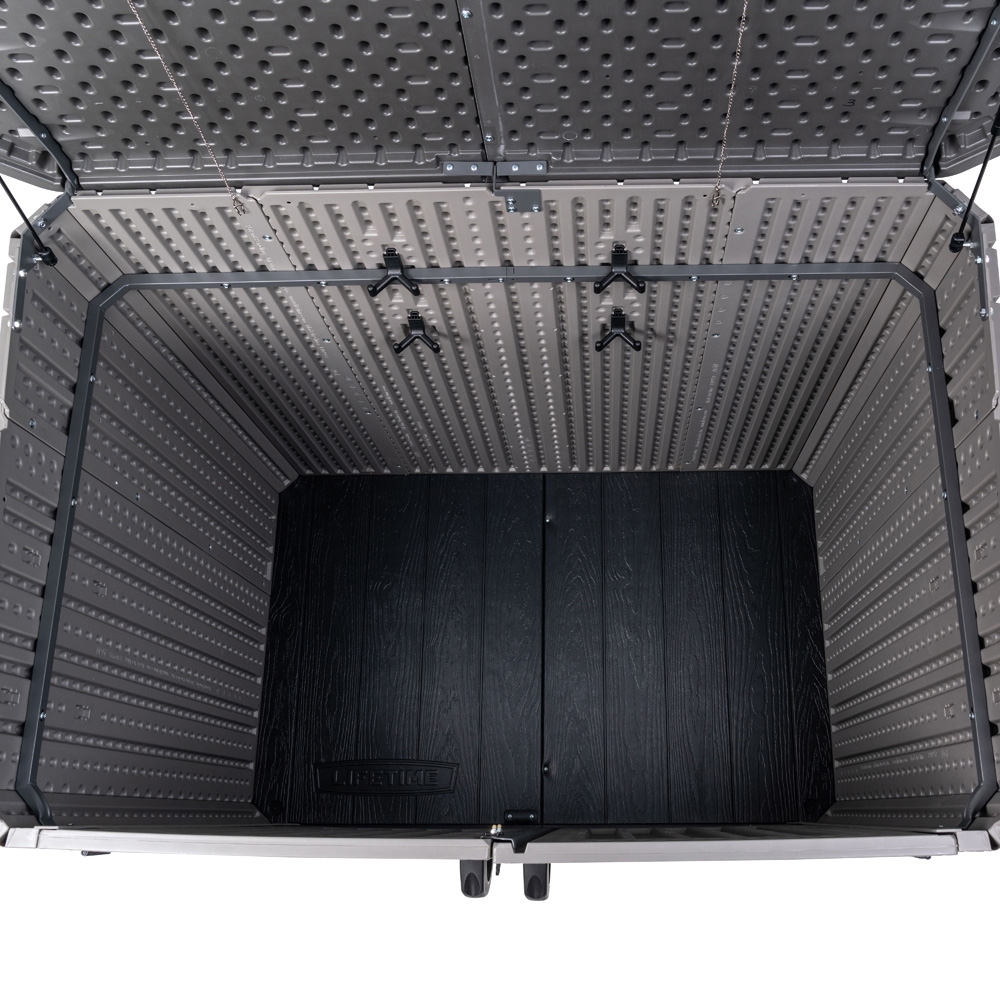 Lifetime Products 4 x 5ft Double Door Horizontal Storage Shed Image 7