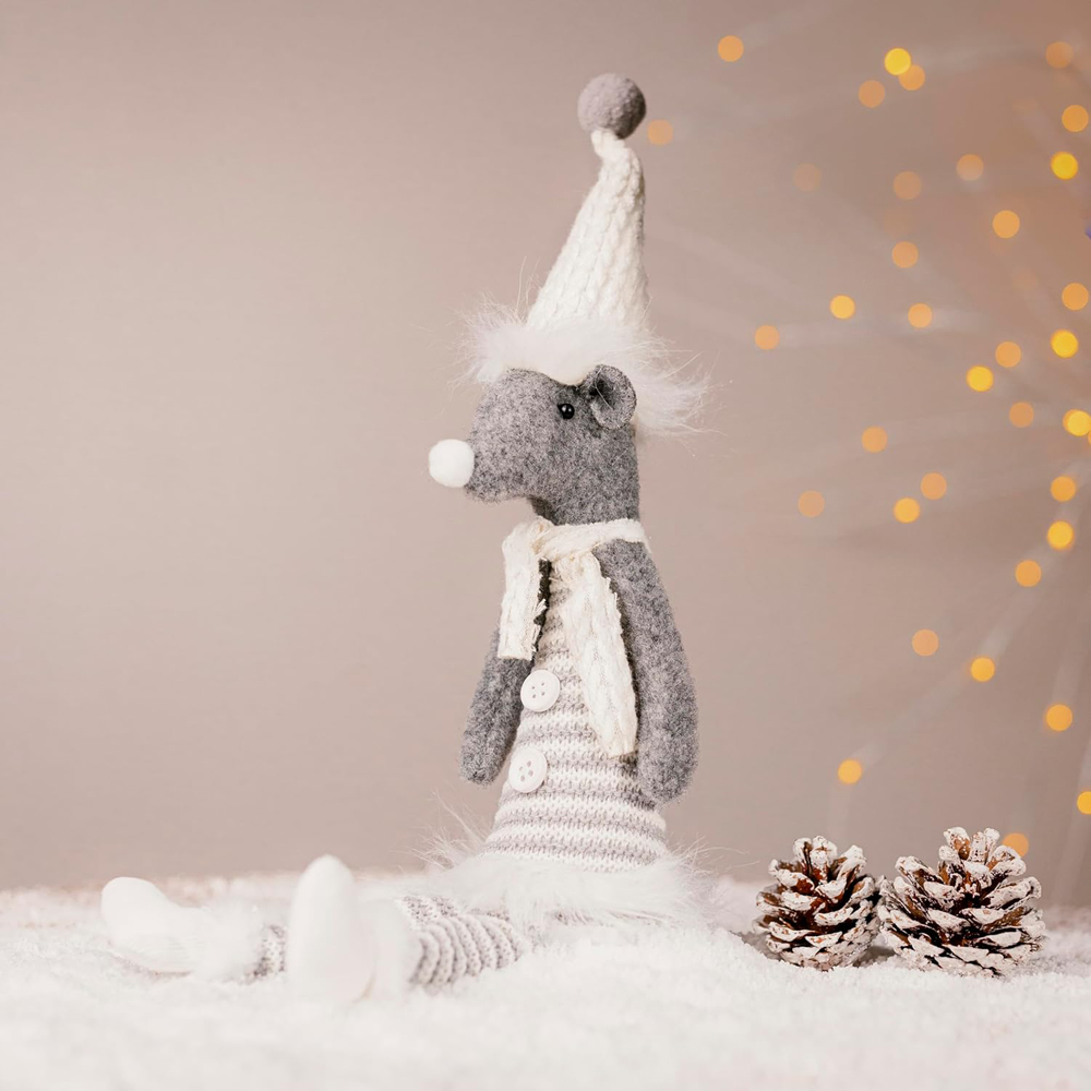 Marco Paul Silver Striped Mouse with Dangly Legs Image 5