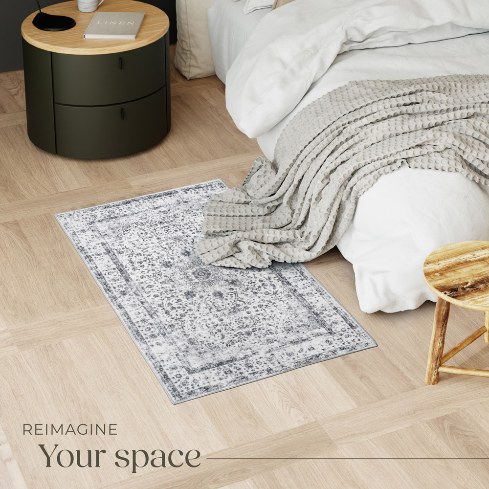 tectake Aliya Washable Rug 110 x 60cm Image 4
