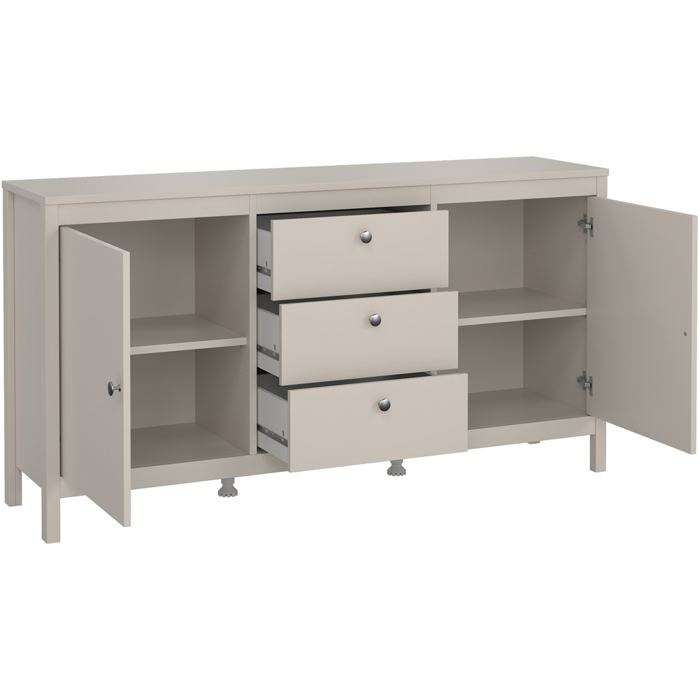 Florence Madrid 2 Door 3 Drawer Cashmere Sideboard Image 5
