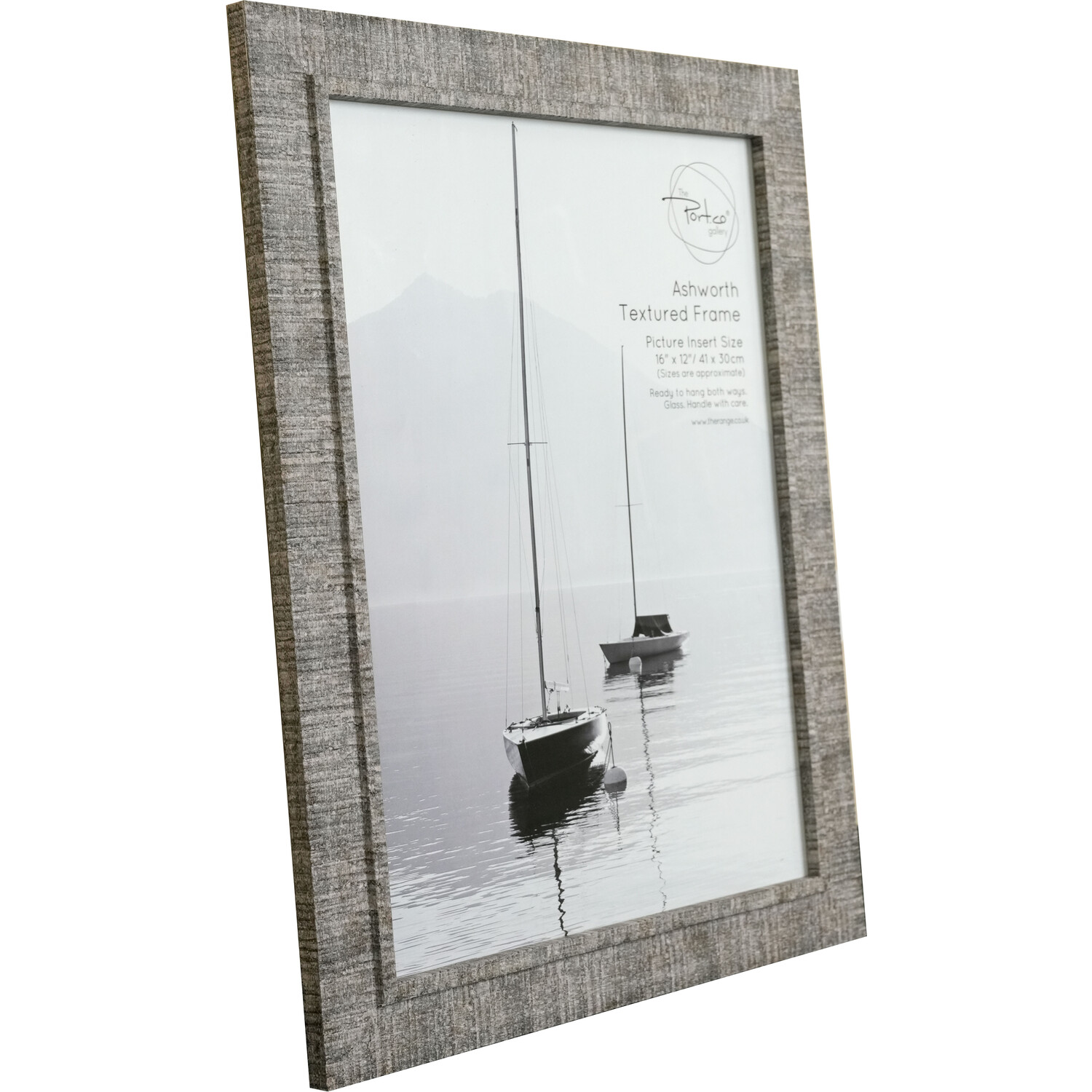 Ashworth Textured Frame - Grey / 16x12in Image 2