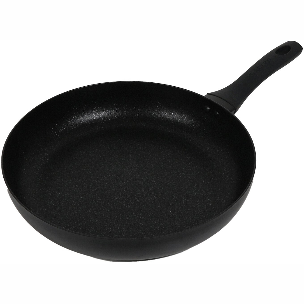 Salter Black Premium Frying Pan 30cm Image 1