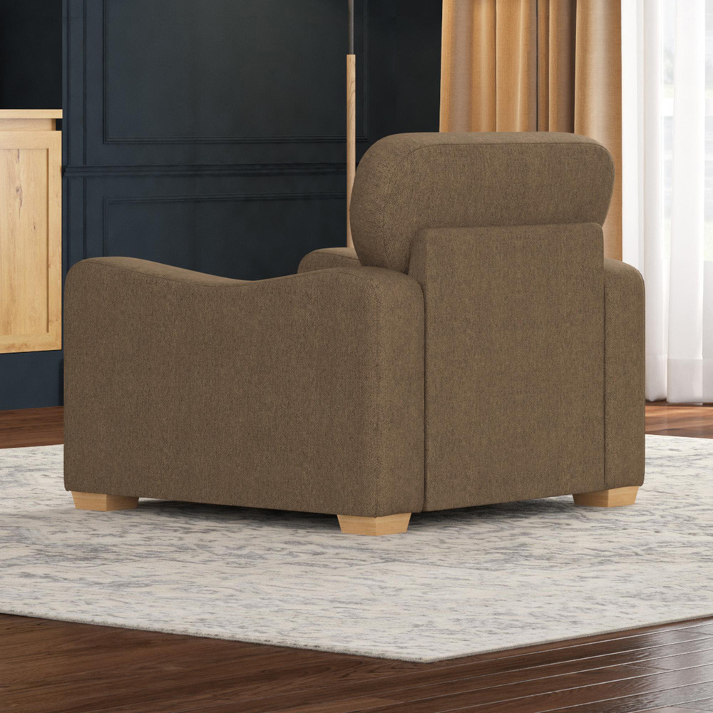 Theadford Nutmeg Venice Fixed Back Armchair Image 6