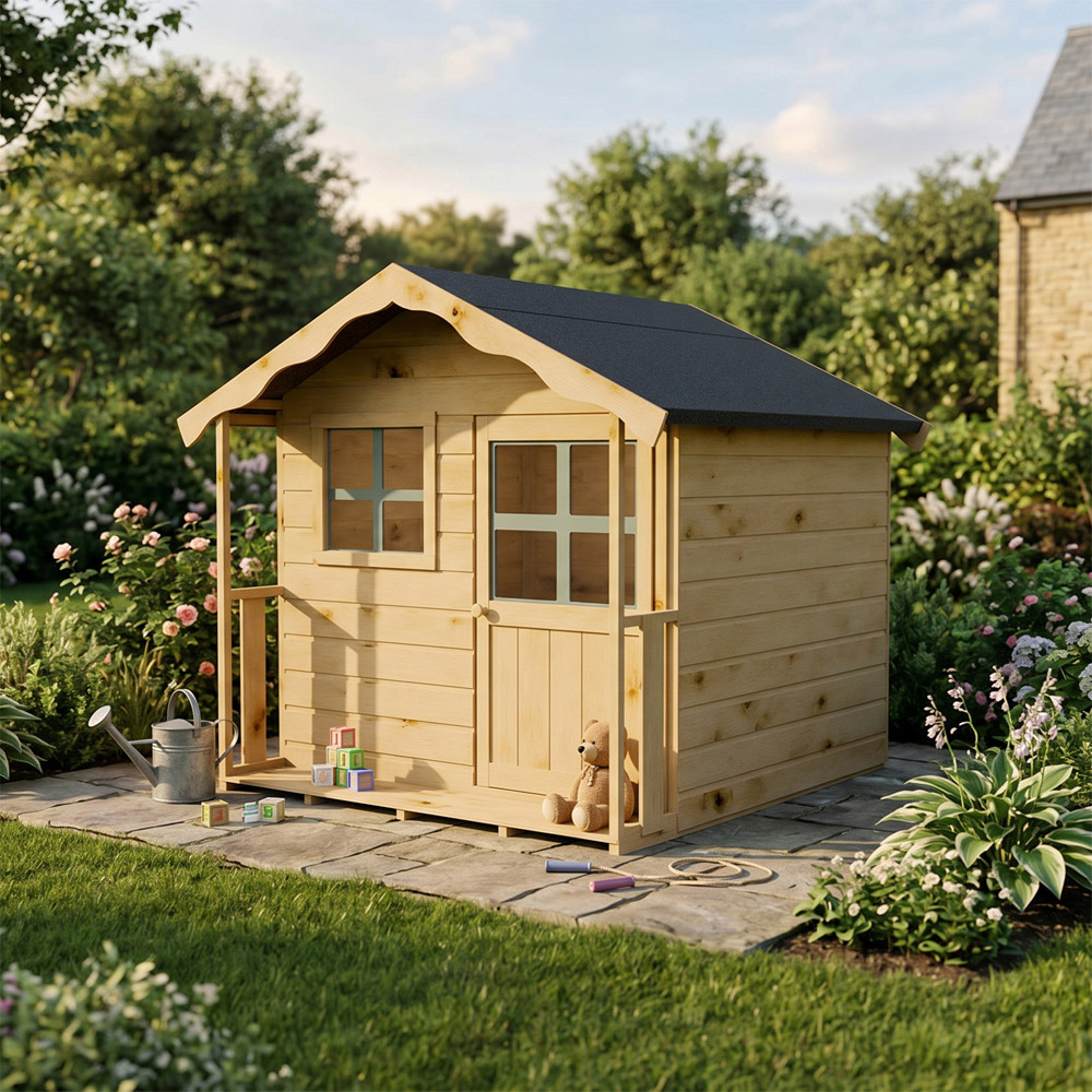 Mercia Garden Products Poppy Playhouse 5ft x 5ft Image 2