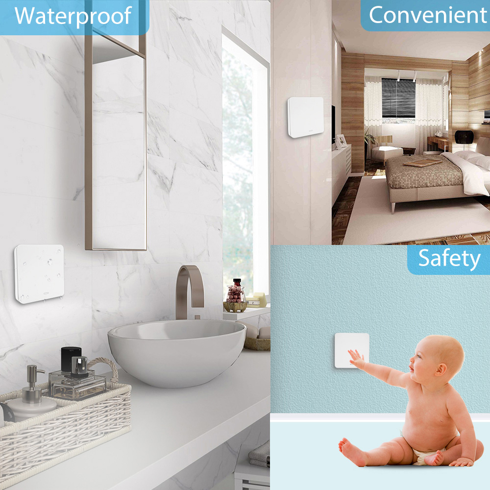 ENER-J ECO 2 Gang White Wireless Kinetic Switch Image 4