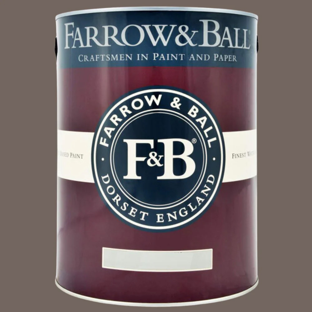 Farrow & Ball Estate Walls and Ceilings London Clay Matt Emulsion Paint 5L Image 2