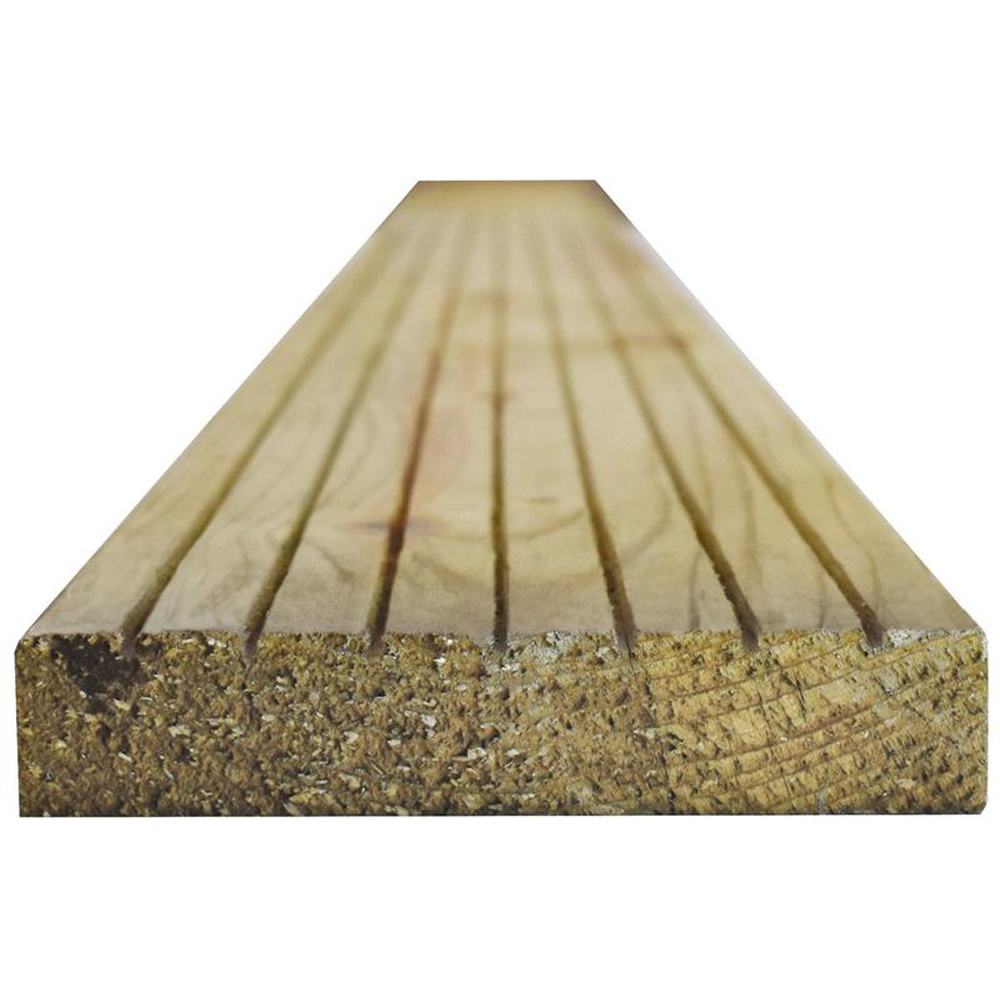 Snowdon Timber Treated Decking Board 2.4m x 120 x 25mm 10 Pack Image 3