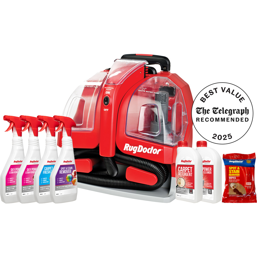 Rug Doctor Portable Spot Cleaner High Traffic Bundle Image 7