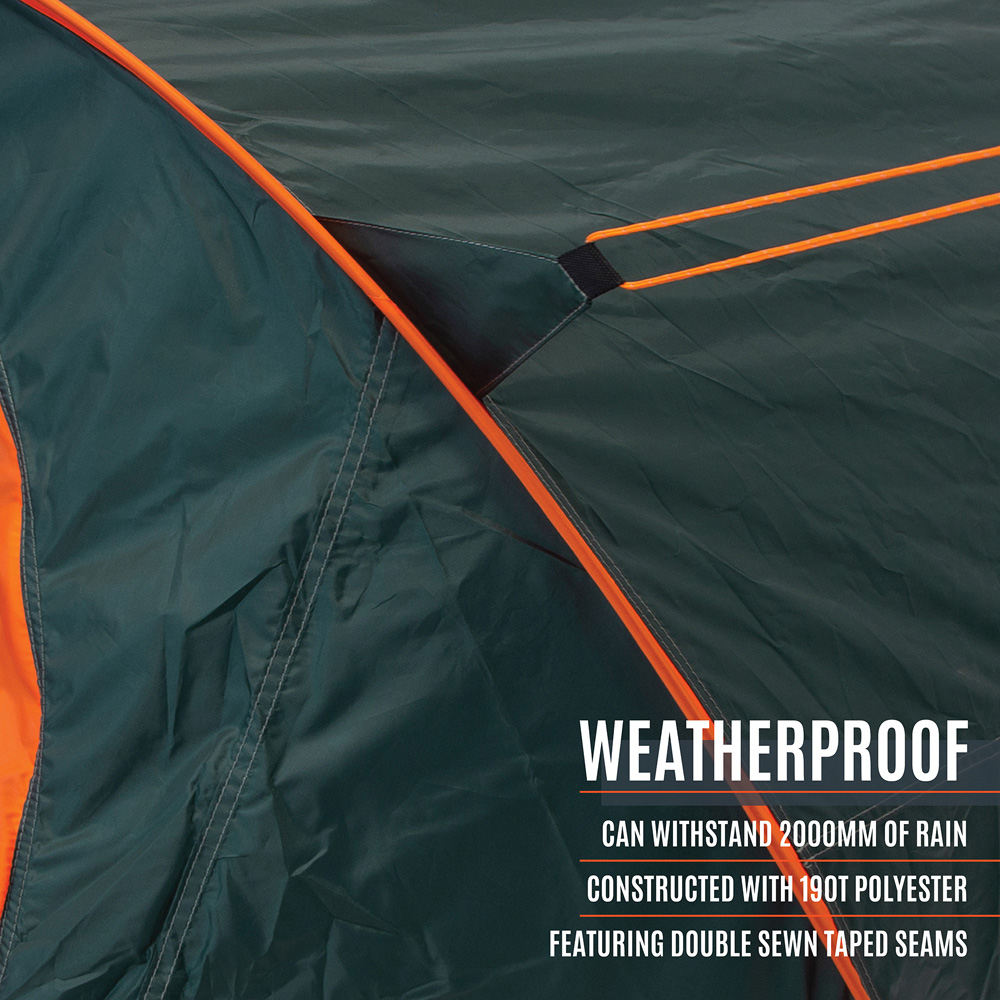 Milestone Camping Festival Pop Up Tent Evergreen Image 7