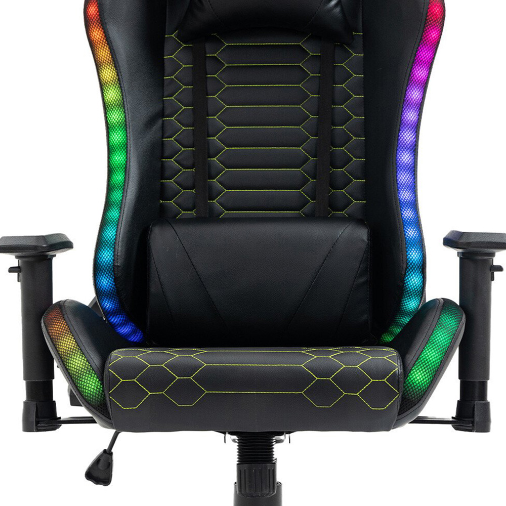 Triton Black LED Gaming Chair Image 11