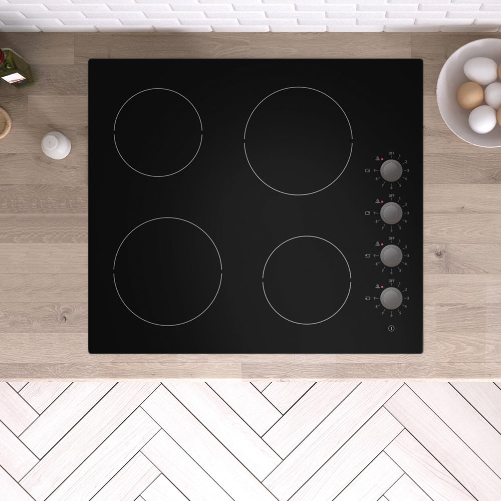 Statesman CHZ460D Black Dial Control Ceramic Hob Image 2