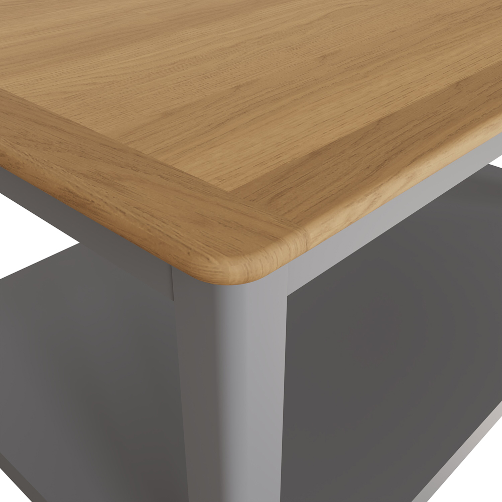 FWStyle Taberno Dove Grey Coffee Table Image 3