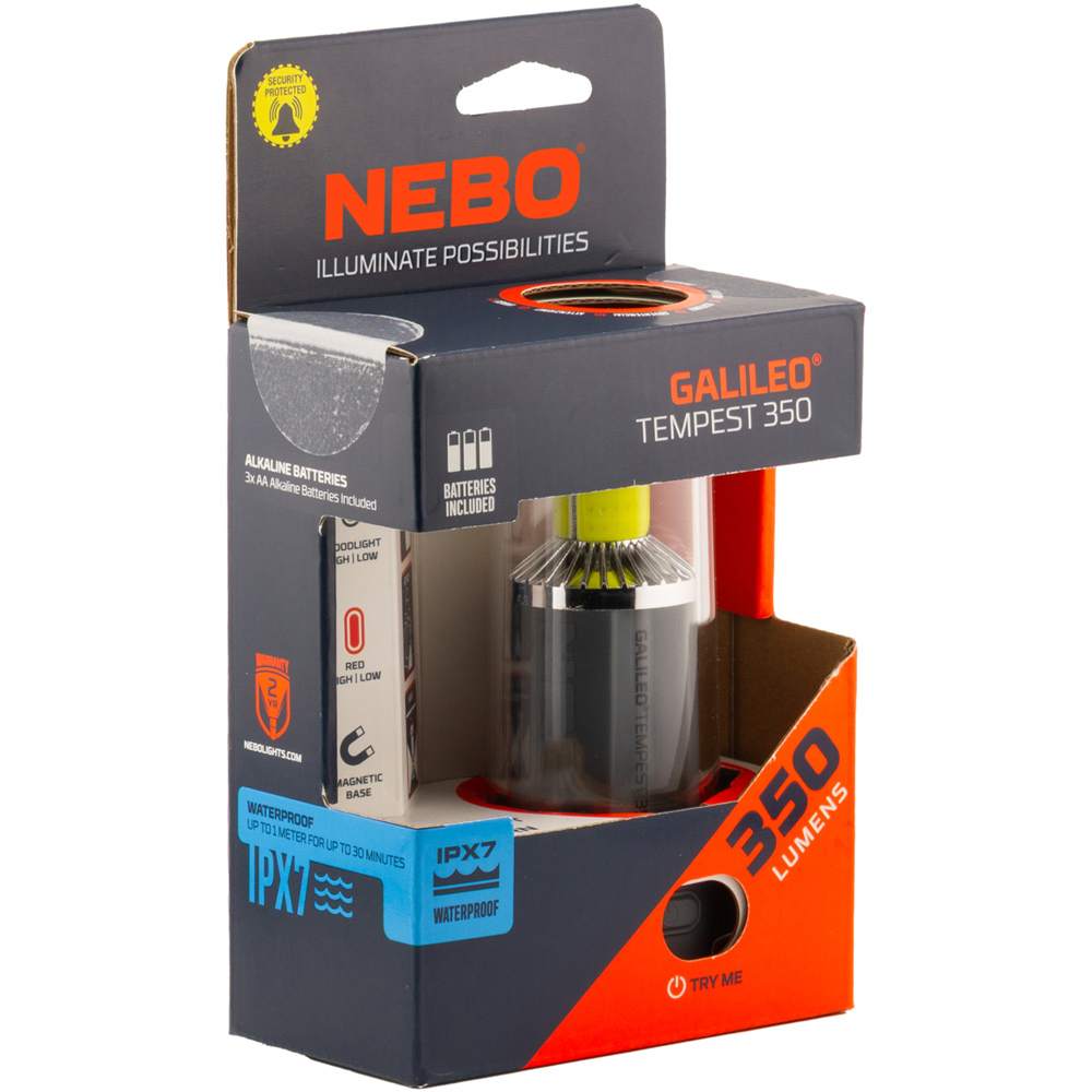 Nebo Galileo Tempest 350 2-in-1 350 Lumens Lantern and Spotlight with AA Batteries Image 2