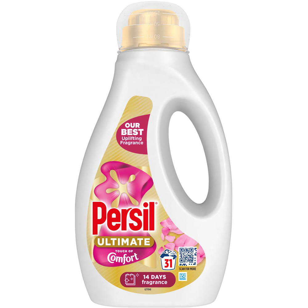 Persil Ultimate Touch of Comfort Liquid Detergent 31 Washes 837ml 2 Pack Image 2