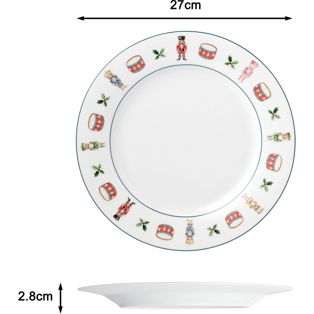 Waterside Nutcracker Porcelain 12 Piece Dinner Set Image 6