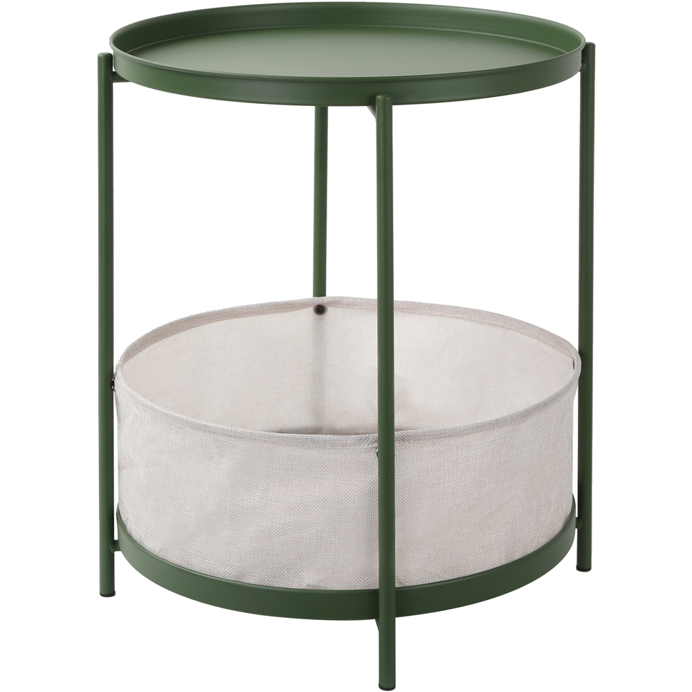 Bakewell Single Shelf Green Coffee Table Image 2