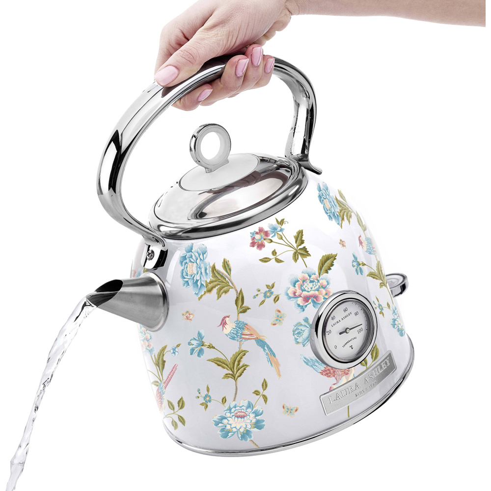 Laura Ashley Elveden White 1.7L Dome Kettle 3000W Image 4